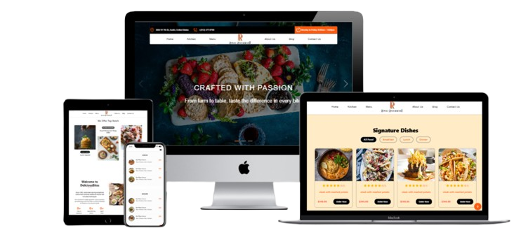 Modern Restaurant Website – Fully Responsive for All Devices