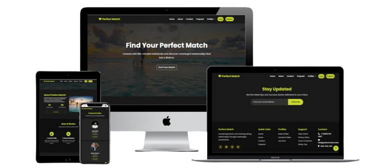 Matchmaking Website Solution