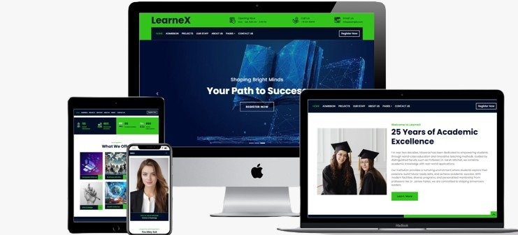 LearnEx Education — Smart Learning Management & Online Course Platform