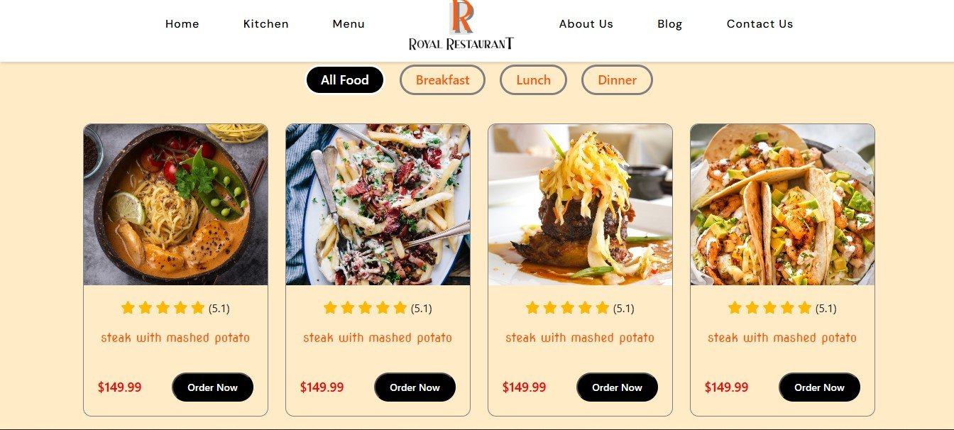 Restaurant Website